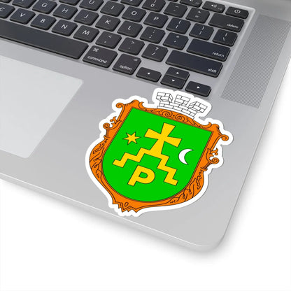 COA Romny Sumska Ukraine (Ukraine) (Coat of Arms) STICKER Vinyl Kiss-Cut Decal - The Sticker Space