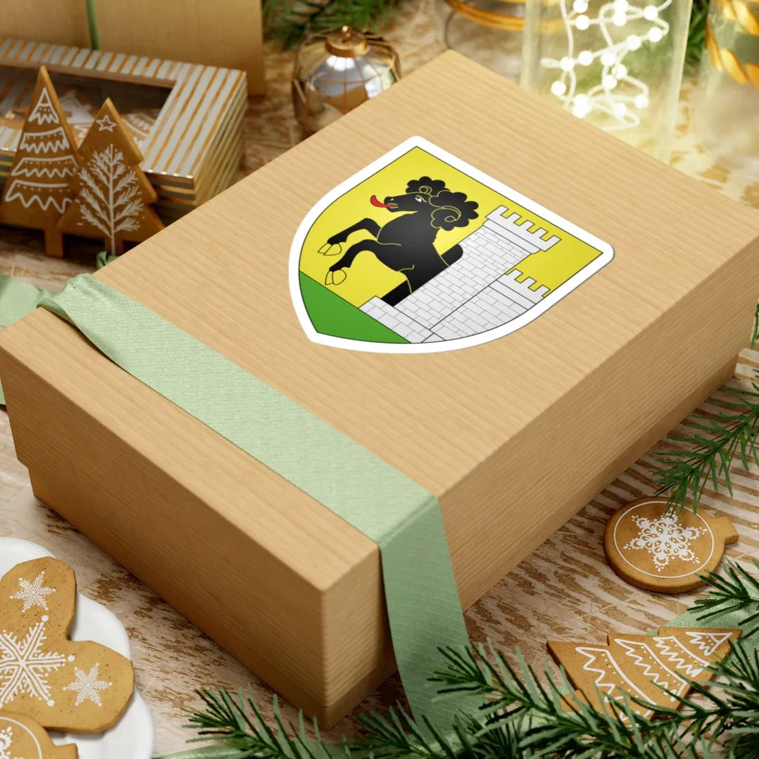 CoA Schaffhausen Schaffhausen (Switzerland) (Coat of Arms) STICKER Vinyl Kiss-Cut Decal - The Sticker Space