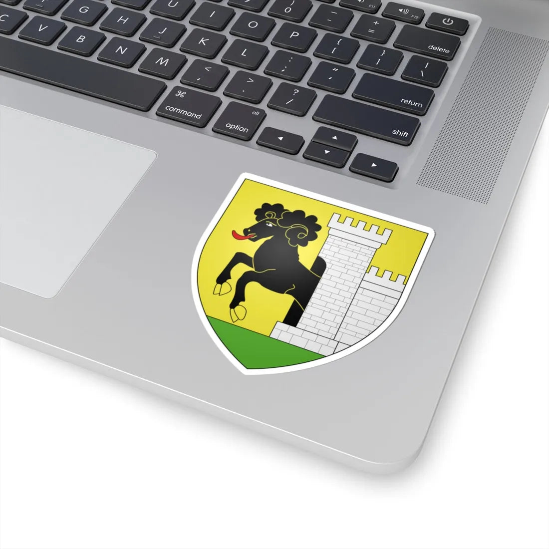 CoA Schaffhausen Schaffhausen (Switzerland) (Coat of Arms) STICKER Vinyl Kiss-Cut Decal - The Sticker Space