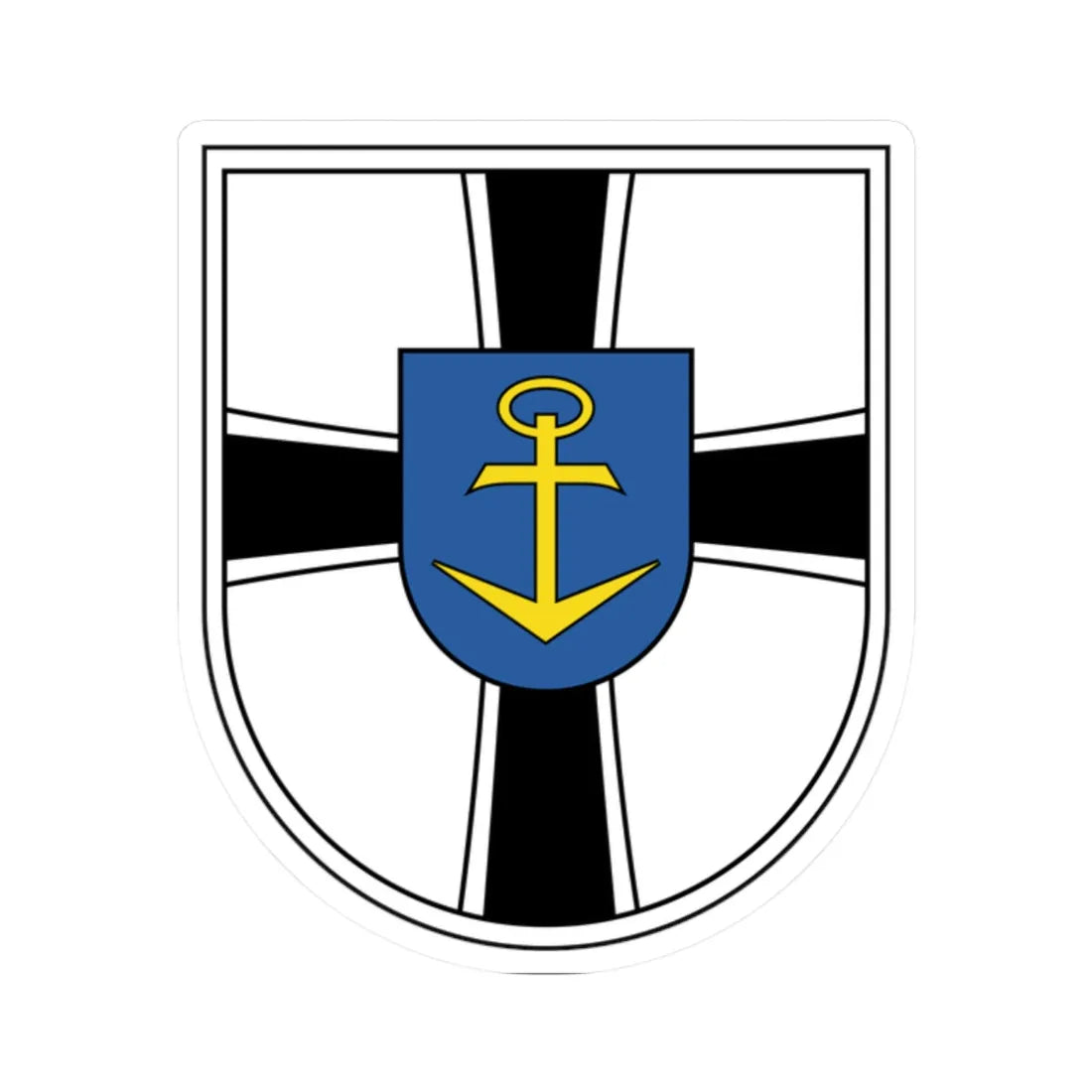 COA SDM (Germany) (Coat of Arms) STICKER Vinyl Kiss-Cut Decal 2 Inch White - The Sticker Space