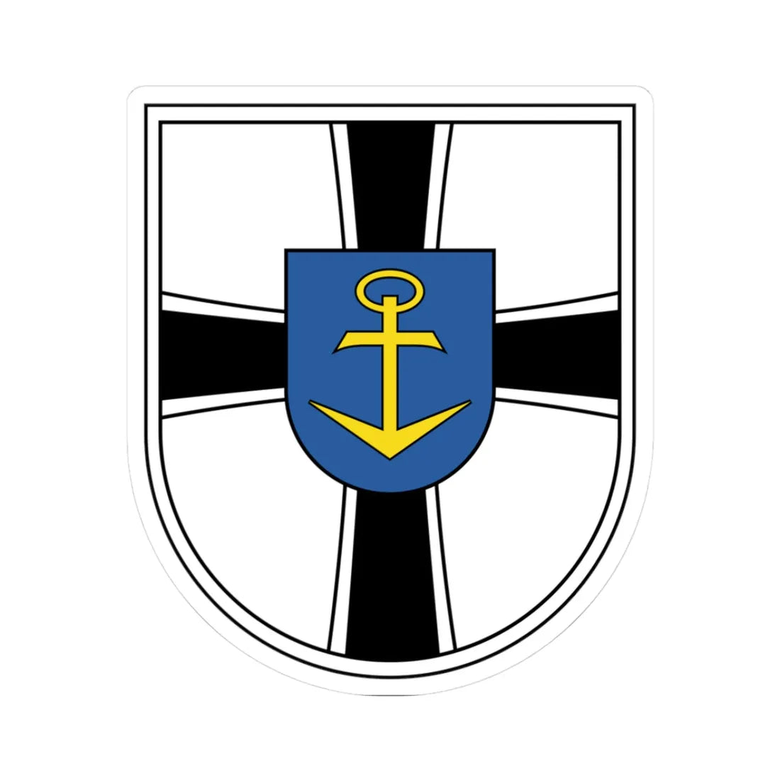 COA SDM (Germany) (Coat of Arms) STICKER Vinyl Kiss-Cut Decal 3 Inch White - The Sticker Space