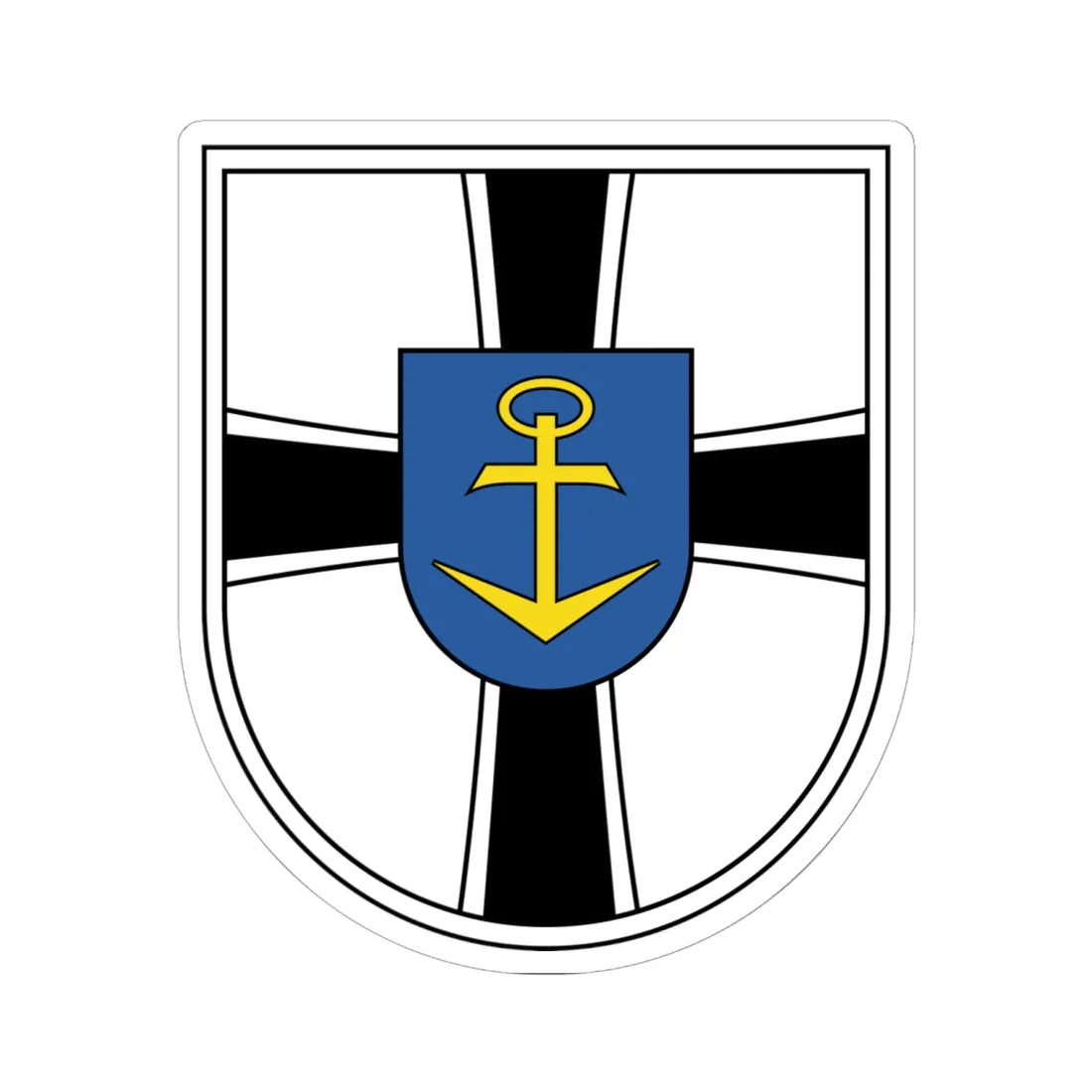 COA SDM (Germany) (Coat of Arms) STICKER Vinyl Kiss-Cut Decal 6 Inch White - The Sticker Space