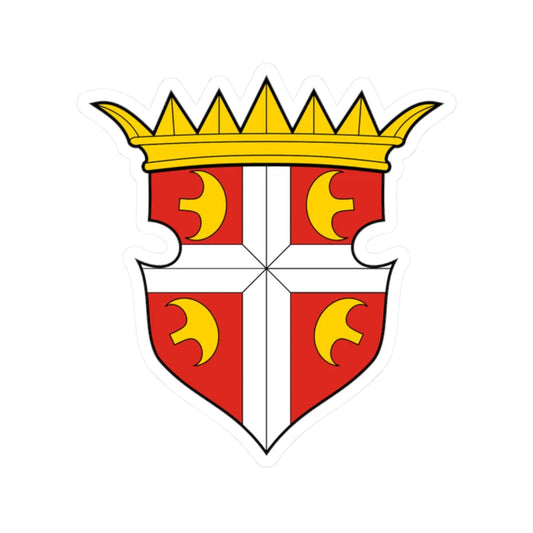 Coa Serbia Country History Fojnica Armorial 14th century (Serbia) (Coat of Arms) STICKER Vinyl Kiss-Cut Decal 2 Inch White - The Sticker Space