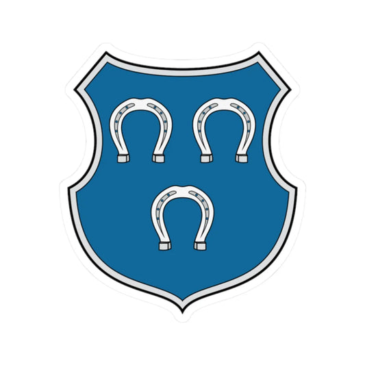 Coa Serbia Country History Rasciae (Serbia) (Coat of Arms) STICKER Vinyl Kiss-Cut Decal 2 Inch White - The Sticker Space