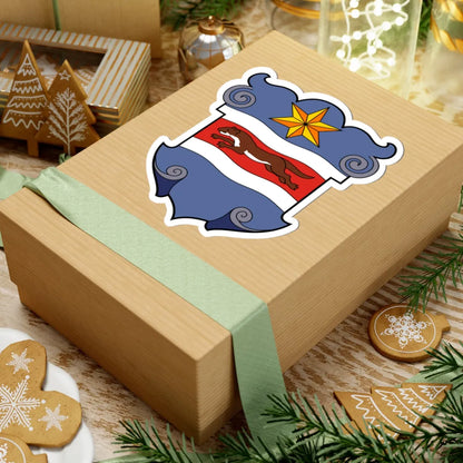 Coa Slavonia Country History (Croatia) (Coat of Arms) STICKER Vinyl Kiss-Cut Decal - The Sticker Space