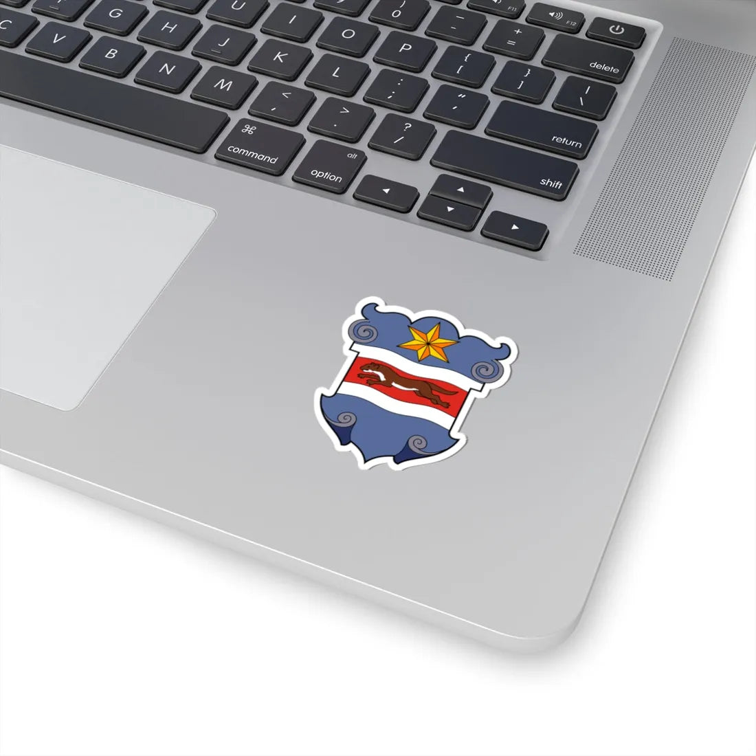 Coa Slavonia Country History (Croatia) (Coat of Arms) STICKER Vinyl Kiss-Cut Decal - The Sticker Space