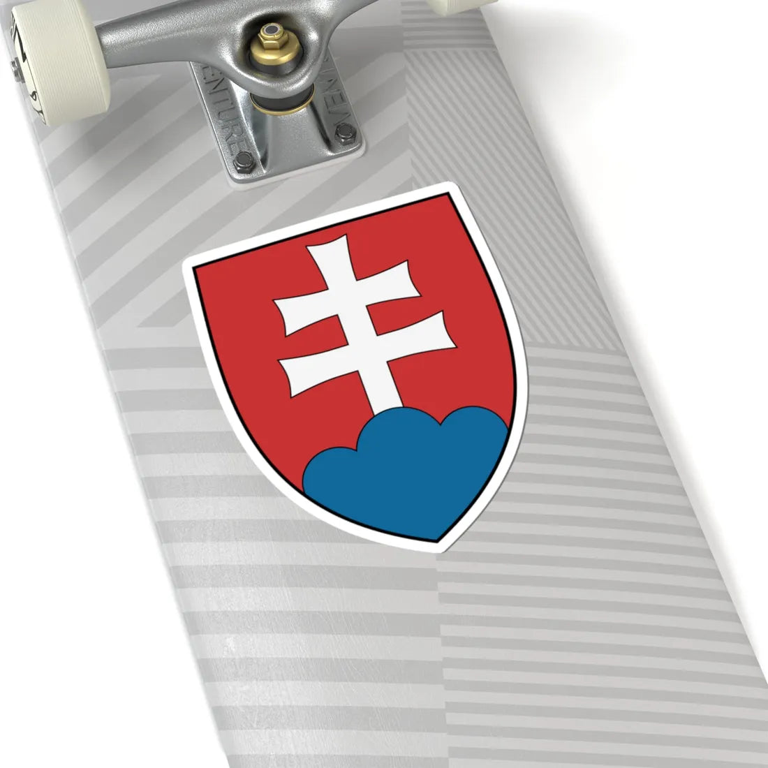 Coa Slovakia Country (Slovakia) (Coat of Arms) STICKER Vinyl Kiss-Cut Decal - The Sticker Space