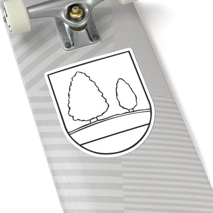 Coa Slovakia Town Ždaňa (Slovakia) (Coat of Arms) STICKER Vinyl Kiss-Cut Decal - The Sticker Space