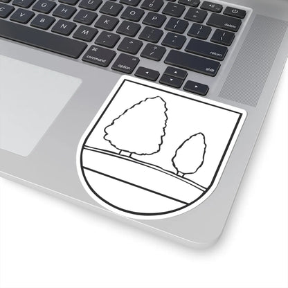 Coa Slovakia Town Ždaňa (Slovakia) (Coat of Arms) STICKER Vinyl Kiss-Cut Decal - The Sticker Space