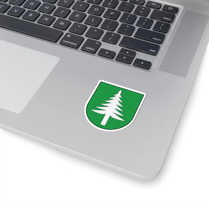 Coa Slovakia Town Erdőtka (Slovakia) (Coat of Arms) STICKER Vinyl Kiss-Cut Decal - The Sticker Space