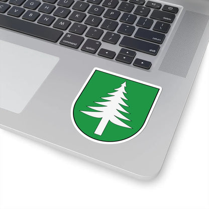 Coa Slovakia Town Erdőtka (Slovakia) (Coat of Arms) STICKER Vinyl Kiss-Cut Decal - The Sticker Space