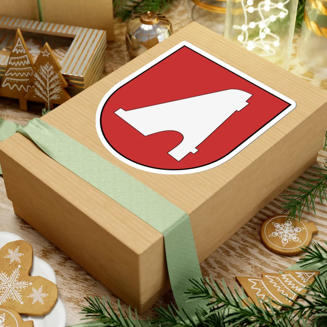 Coa Slovakia Town Felsővízköz (Slovakia) (Coat of Arms) STICKER Vinyl Kiss-Cut Decal - The Sticker Space