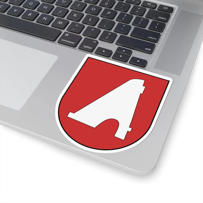 Coa Slovakia Town Felsővízköz (Slovakia) (Coat of Arms) STICKER Vinyl Kiss-Cut Decal - The Sticker Space