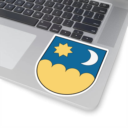 Coa Slovakia Town Ipolyság (Slovakia) (Coat of Arms) STICKER Vinyl Kiss-Cut Decal - The Sticker Space