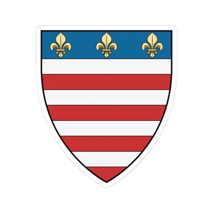 Coa Slovakia Town Kassa History 1423 (Slovakia) (Coat of Arms) STICKER Vinyl Kiss-Cut Decal 3 Inch White - The Sticker Space