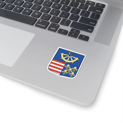 Coa Slovakia Town Körmöcbánya (Slovakia) (Coat of Arms) STICKER Vinyl Kiss-Cut Decal - The Sticker Space