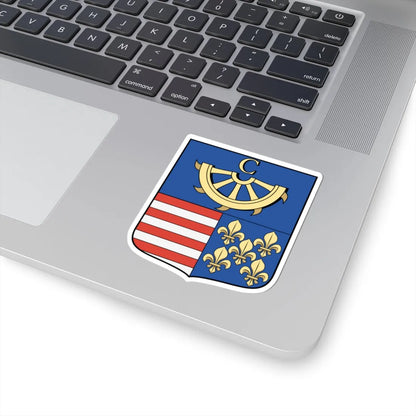 Coa Slovakia Town Körmöcbánya (Slovakia) (Coat of Arms) STICKER Vinyl Kiss-Cut Decal - The Sticker Space