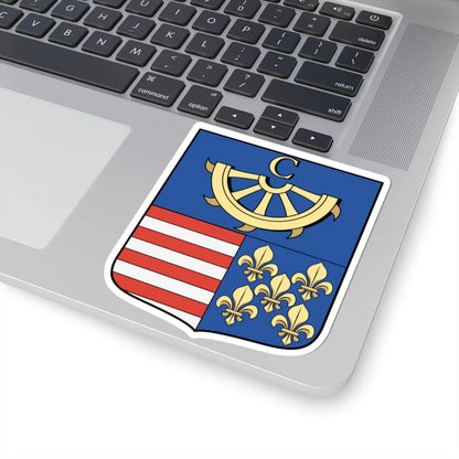 Coa Slovakia Town Körmöcbánya (Slovakia) (Coat of Arms) STICKER Vinyl Kiss-Cut Decal - The Sticker Space
