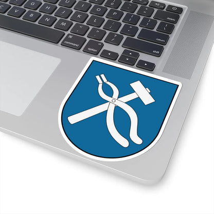 Coa Slovakia Town Merény (Slovakia) (Coat of Arms) STICKER Vinyl Kiss-Cut Decal - The Sticker Space
