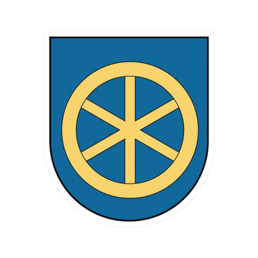 Coa Slovakia Town Nagyszombat (Slovakia) (Coat of Arms) STICKER Vinyl Kiss-Cut Decal 2 Inch White - The Sticker Space