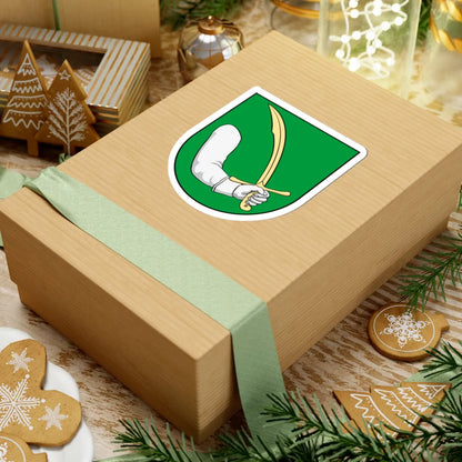 Coa Slovakia Town Nemeskosút (Slovakia) (Coat of Arms) STICKER Vinyl Kiss-Cut Decal - The Sticker Space