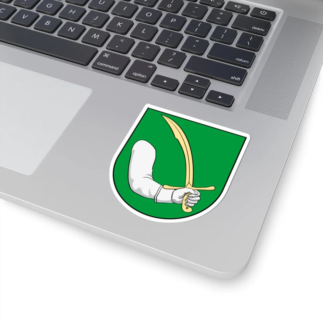 Coa Slovakia Town Nemeskosút (Slovakia) (Coat of Arms) STICKER Vinyl Kiss-Cut Decal - The Sticker Space