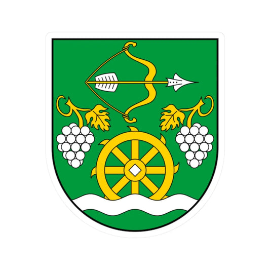 Coa Slovakia Town Nyitranagykér (Slovakia) (Coat of Arms) STICKER Vinyl Kiss-Cut Decal 2 Inch White - The Sticker Space