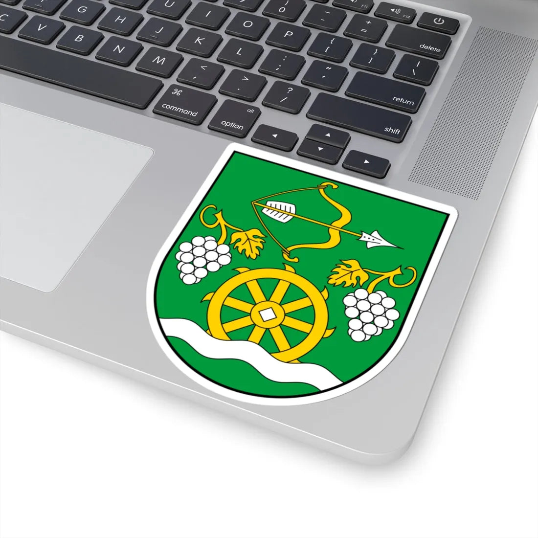 Coa Slovakia Town Nyitranagykér (Slovakia) (Coat of Arms) STICKER Vinyl Kiss-Cut Decal - The Sticker Space