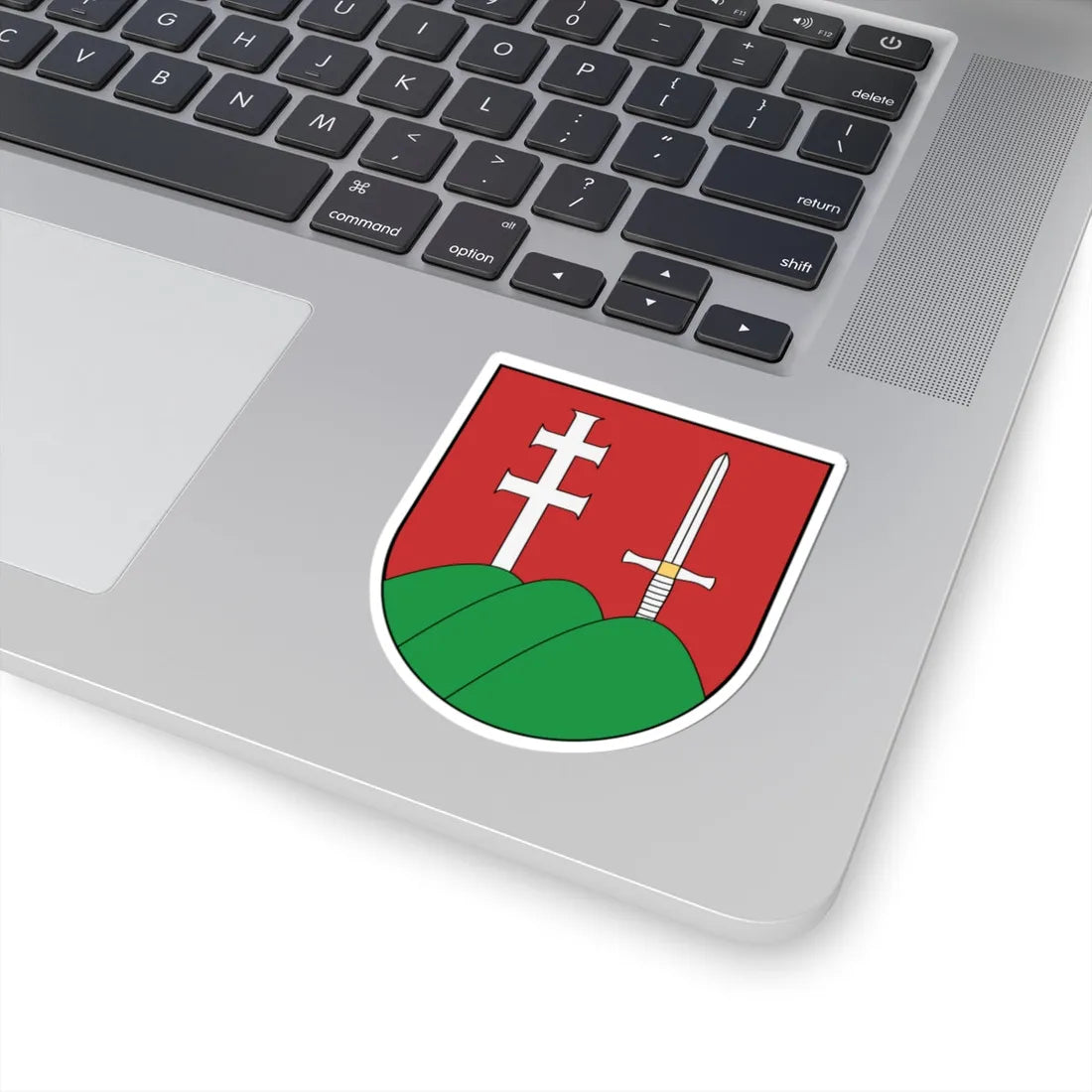 Coa Slovakia Town Pelsőc (Slovakia) (Coat of Arms) STICKER Vinyl Kiss-Cut Decal - The Sticker Space