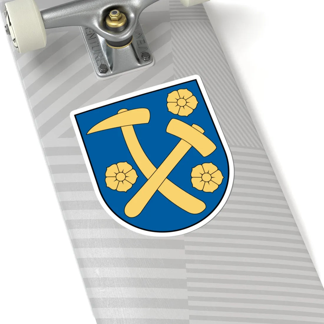 Coa Slovakia Town Rožňava (Slovakia) (Coat of Arms) STICKER Vinyl Kiss-Cut Decal - The Sticker Space