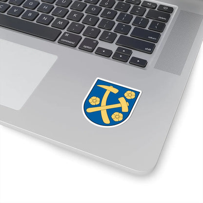 Coa Slovakia Town Rožňava (Slovakia) (Coat of Arms) STICKER Vinyl Kiss-Cut Decal - The Sticker Space