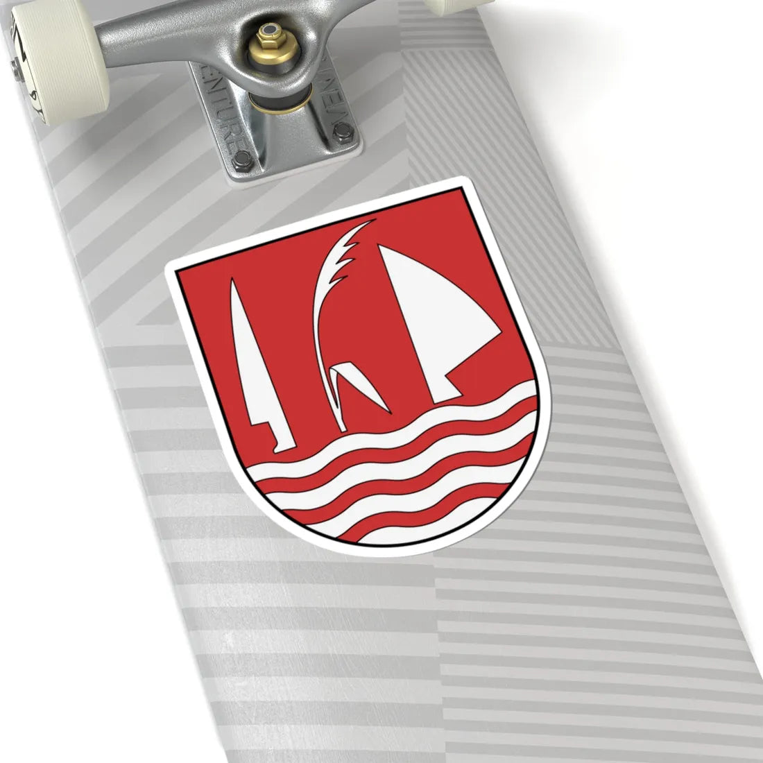 Coa Slovakia Town Veľké Kosihy (Slovakia) (Coat of Arms) STICKER Vinyl Kiss-Cut Decal - The Sticker Space