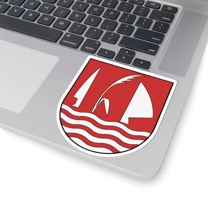 Coa Slovakia Town Veľké Kosihy (Slovakia) (Coat of Arms) STICKER Vinyl Kiss-Cut Decal - The Sticker Space