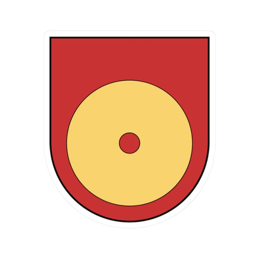 Coa Slovakia Town Zsarnóca (Slovakia) (Coat of Arms) STICKER Vinyl Kiss-Cut Decal 2 Inch White - The Sticker Space