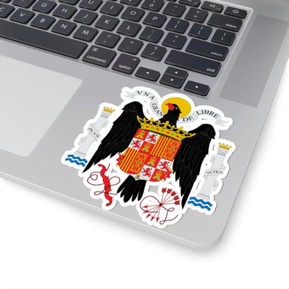 COA Spain under Franco 1938 1945 (Spain) (Coat of Arms) STICKER Vinyl Kiss-Cut Decal - The Sticker Space