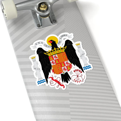 COA Spain under Franco 1938 1945 (Spain) (Coat of Arms) STICKER Vinyl Kiss-Cut Decal - The Sticker Space