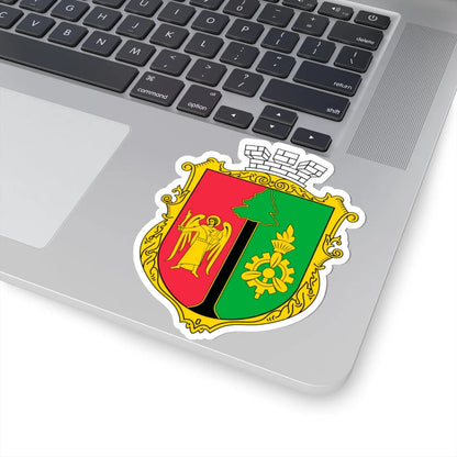 COA Sviatoshynskyi Kyiv Ukraine UHT (Ukraine) (Coat of Arms) STICKER Vinyl Kiss-Cut Decal - The Sticker Space