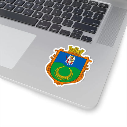 COA Tarasivka Kyivska Ukraine (Ukraine) (Coat of Arms) STICKER Vinyl Kiss-Cut Decal - The Sticker Space