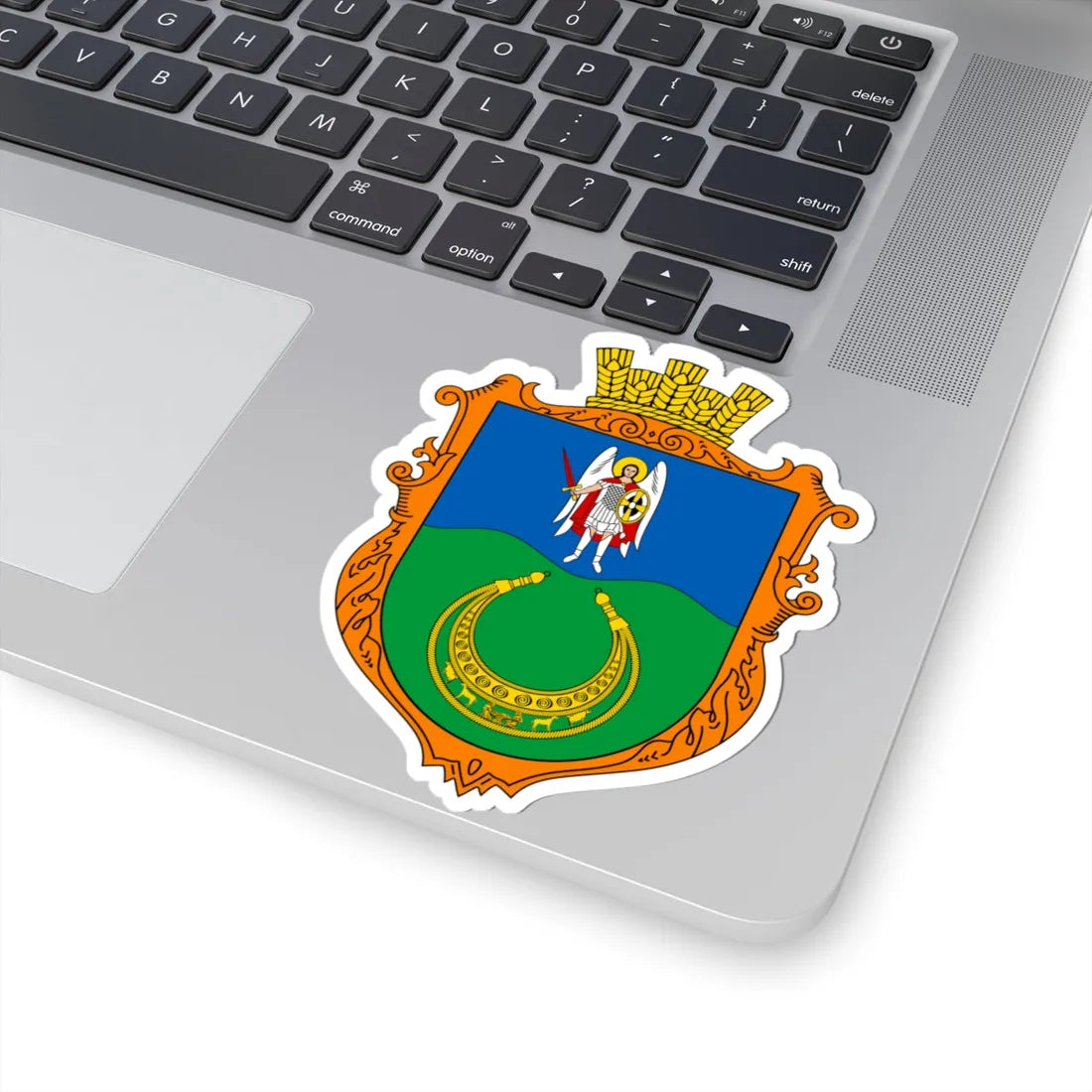 COA Tarasivka Kyivska Ukraine (Ukraine) (Coat of Arms) STICKER Vinyl Kiss-Cut Decal - The Sticker Space