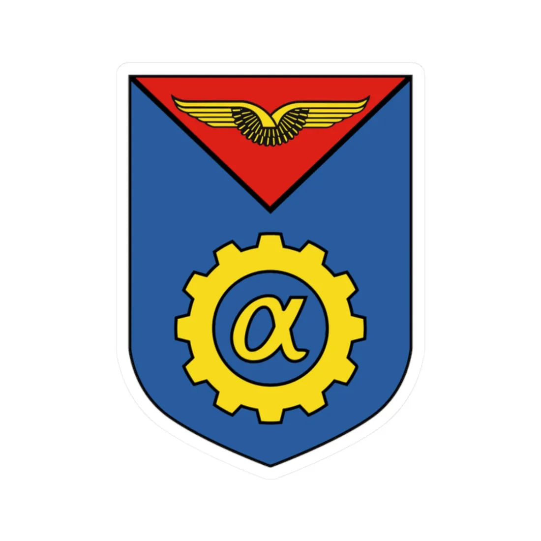 COA TAusbZLw (Germany) (Coat of Arms) STICKER Vinyl Kiss-Cut Decal 2 Inch White - The Sticker Space