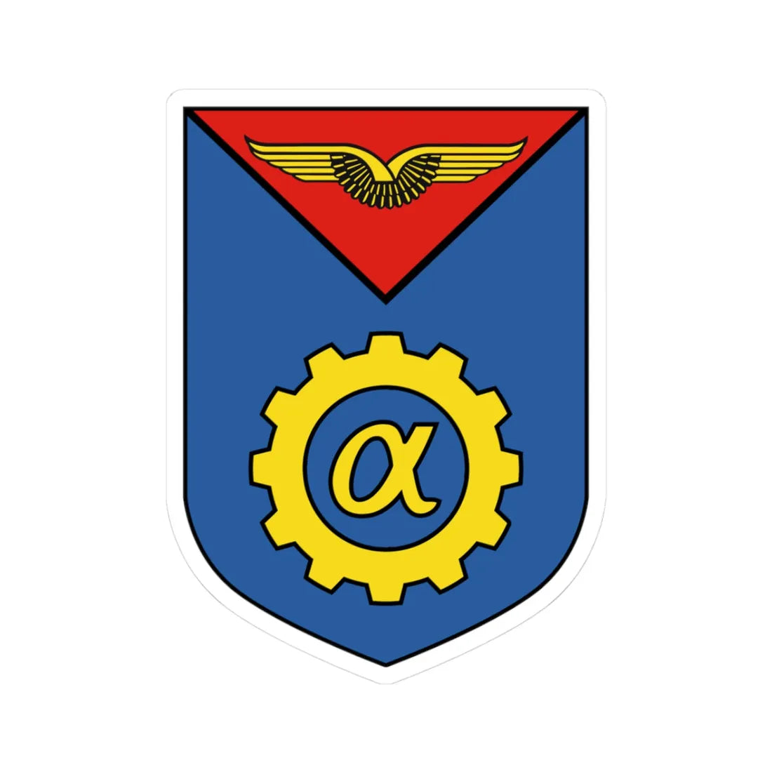 COA TAusbZLw (Germany) (Coat of Arms) STICKER Vinyl Kiss-Cut Decal 3 Inch White - The Sticker Space