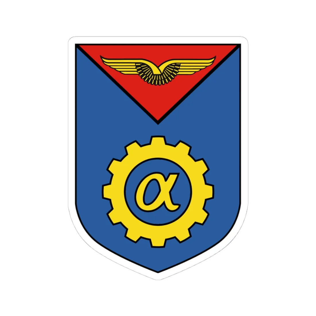 COA TAusbZLw (Germany) (Coat of Arms) STICKER Vinyl Kiss-Cut Decal 4 Inch White - The Sticker Space