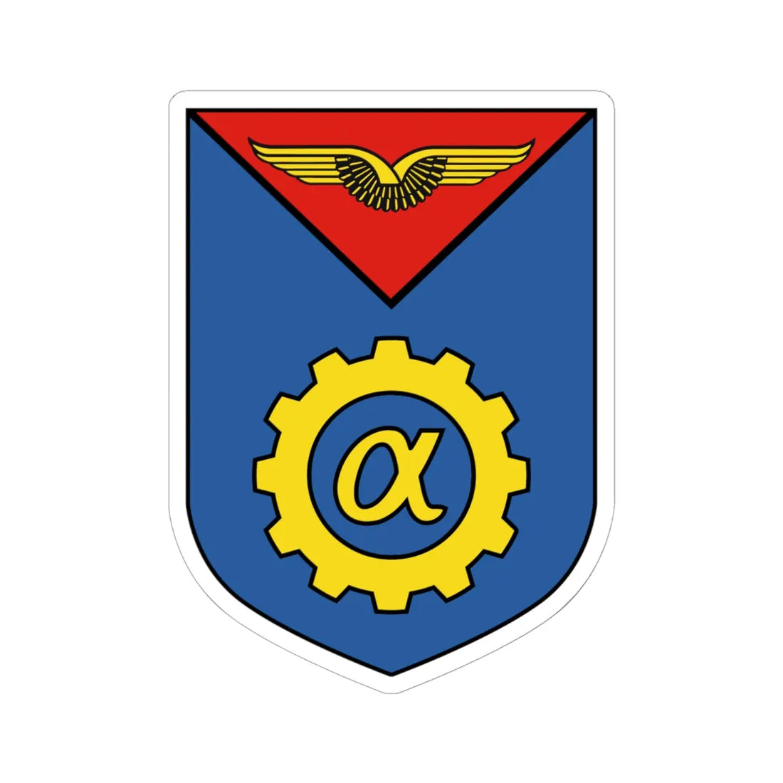 COA TAusbZLw (Germany) (Coat of Arms) STICKER Vinyl Kiss-Cut Decal 6 Inch White - The Sticker Space