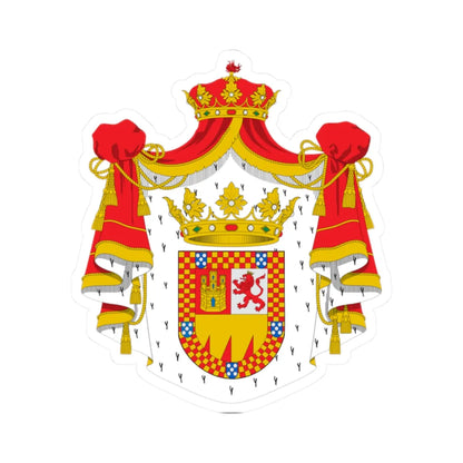 COA Tellez Girón Duchy of Osuna (Spain) (Coat of Arms) STICKER Vinyl Kiss-Cut Decal 2 Inch White - The Sticker Space