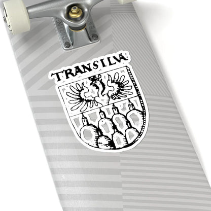 Coa Transylvania Country History v4 (Oman) (Coat of Arms) STICKER Vinyl Kiss-Cut Decal - The Sticker Space