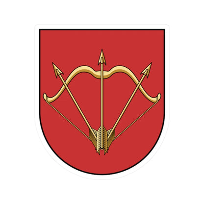 Coa Ukraine Town Bila Tserkva (Ukraine) (Coat of Arms) STICKER Vinyl Kiss-Cut Decal 2 Inch White - The Sticker Space