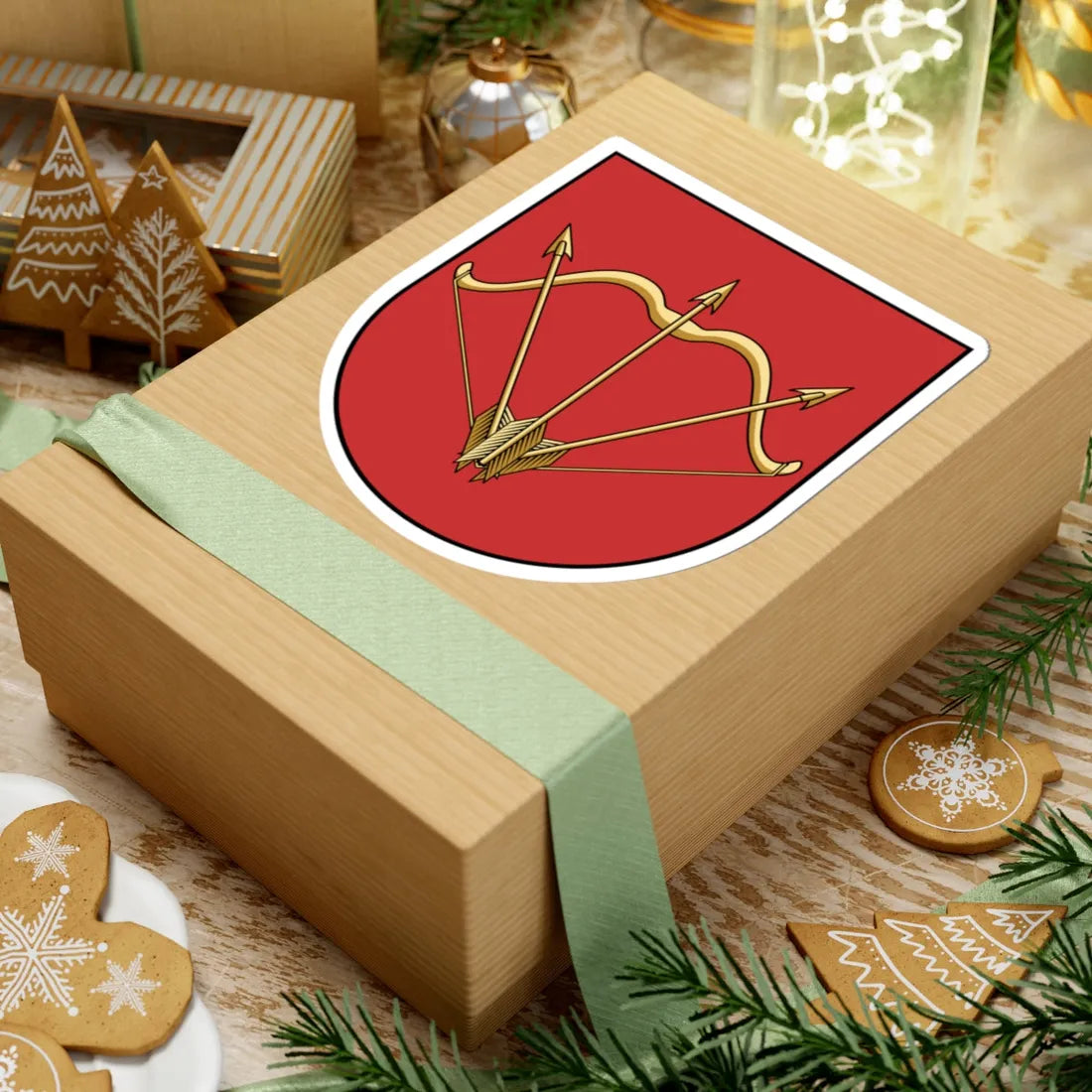 Coa Ukraine Town Bila Tserkva (Ukraine) (Coat of Arms) STICKER Vinyl Kiss-Cut Decal - The Sticker Space