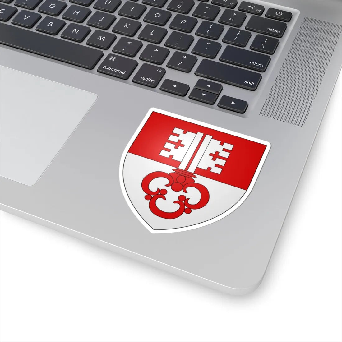 CoA Unterwalden Canton (Switzerland) (Coat of Arms) STICKER Vinyl Kiss-Cut Decal - The Sticker Space