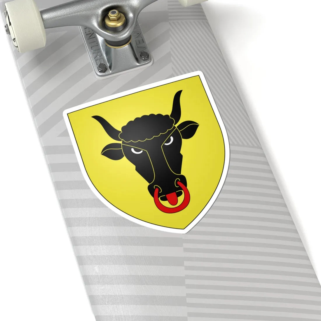 CoA Uri Canton (Switzerland) (Coat of Arms) STICKER Vinyl Kiss-Cut Decal - The Sticker Space