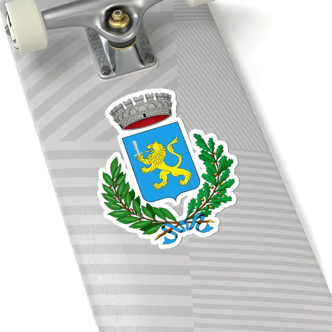 CoA Vigonovo (Italy) (Coat of Arms) STICKER Vinyl Kiss-Cut Decal - The Sticker Space